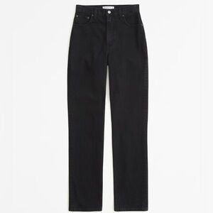 Abercrombiee 90s Ultra High Rise Straight Jean